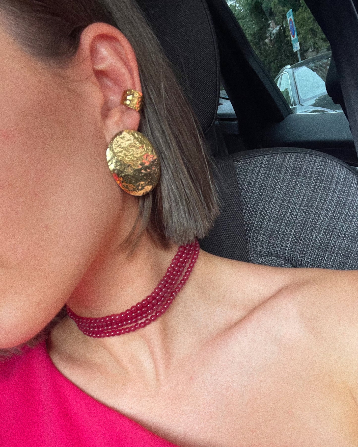 Pendientes Rustik Dorado