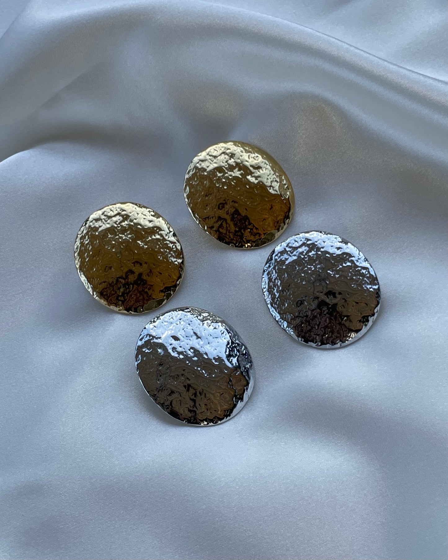 Pendientes Rustik Plateado