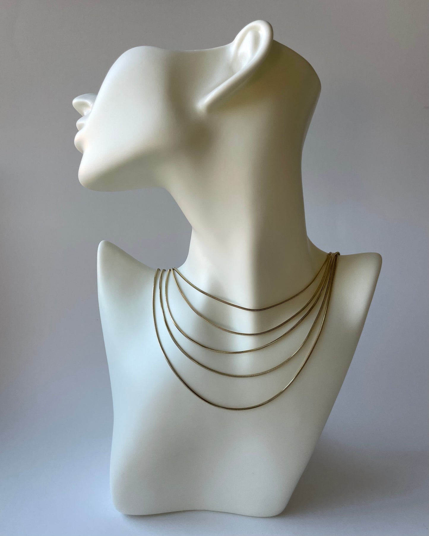 Collar Cascada Dorado