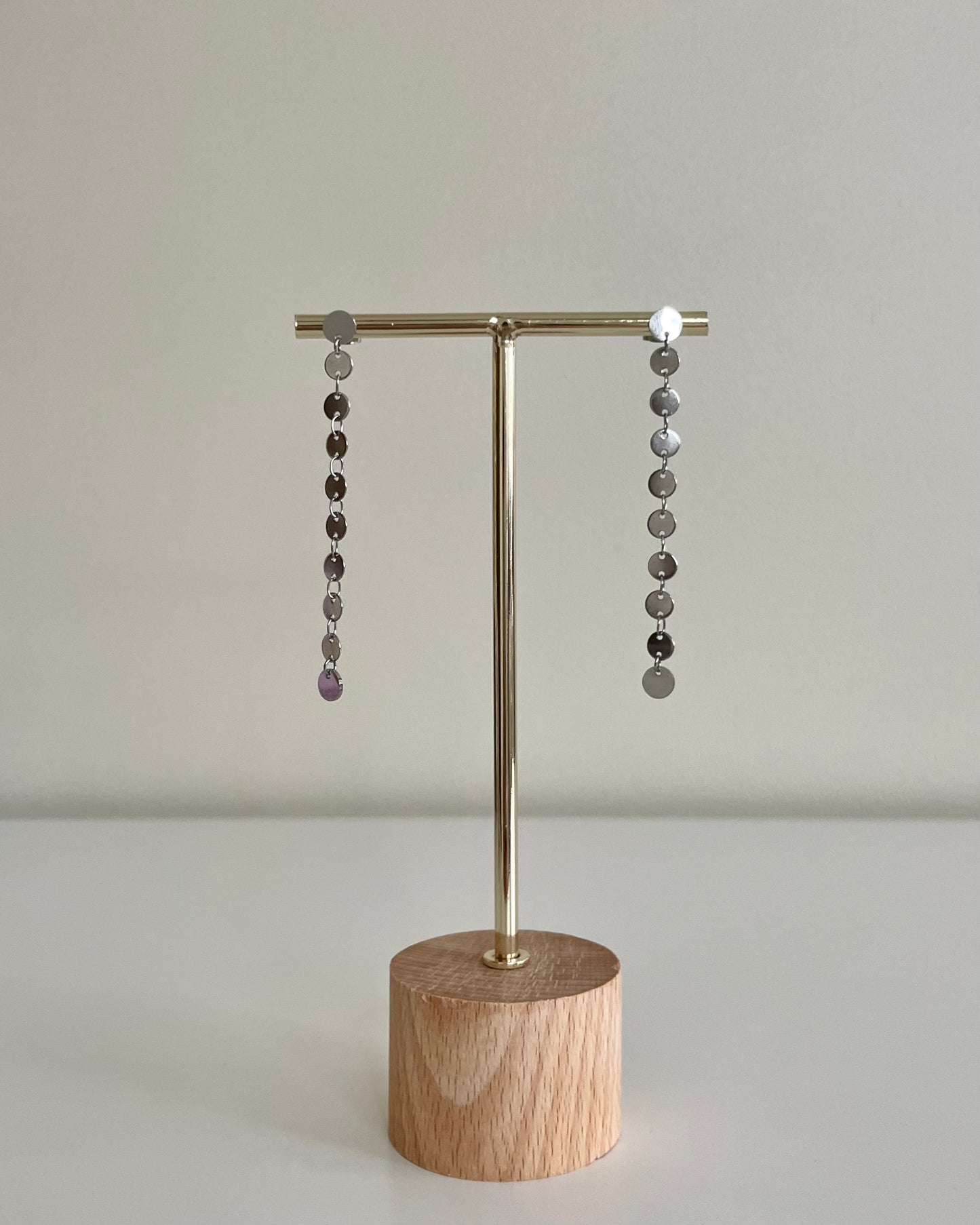 Pendientes CHAIN Chapitas