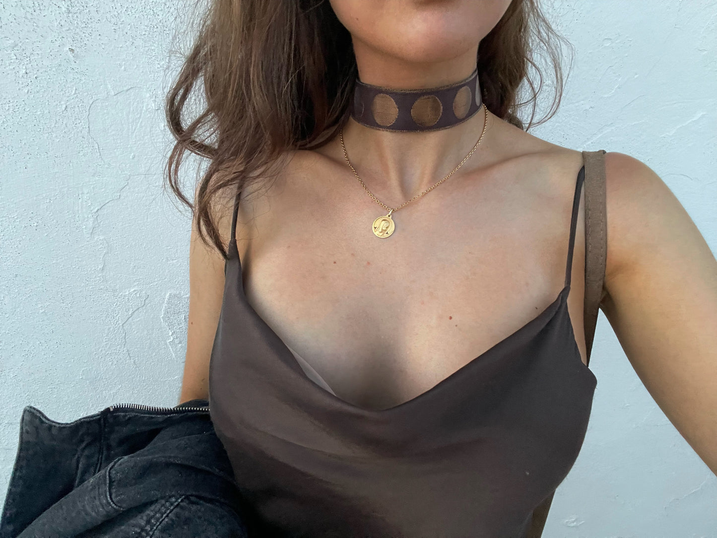 Choker HURACÁN Marrón